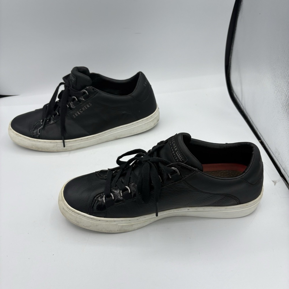 Skechers Shoes Womens Size 10 Black 73532 Street Los Angeles Rise Fit Sneakers - Picture 8 of 9